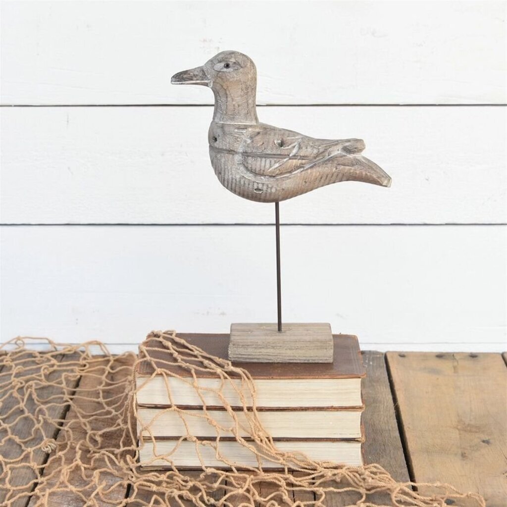 Weathered Stoic Seagull Stand