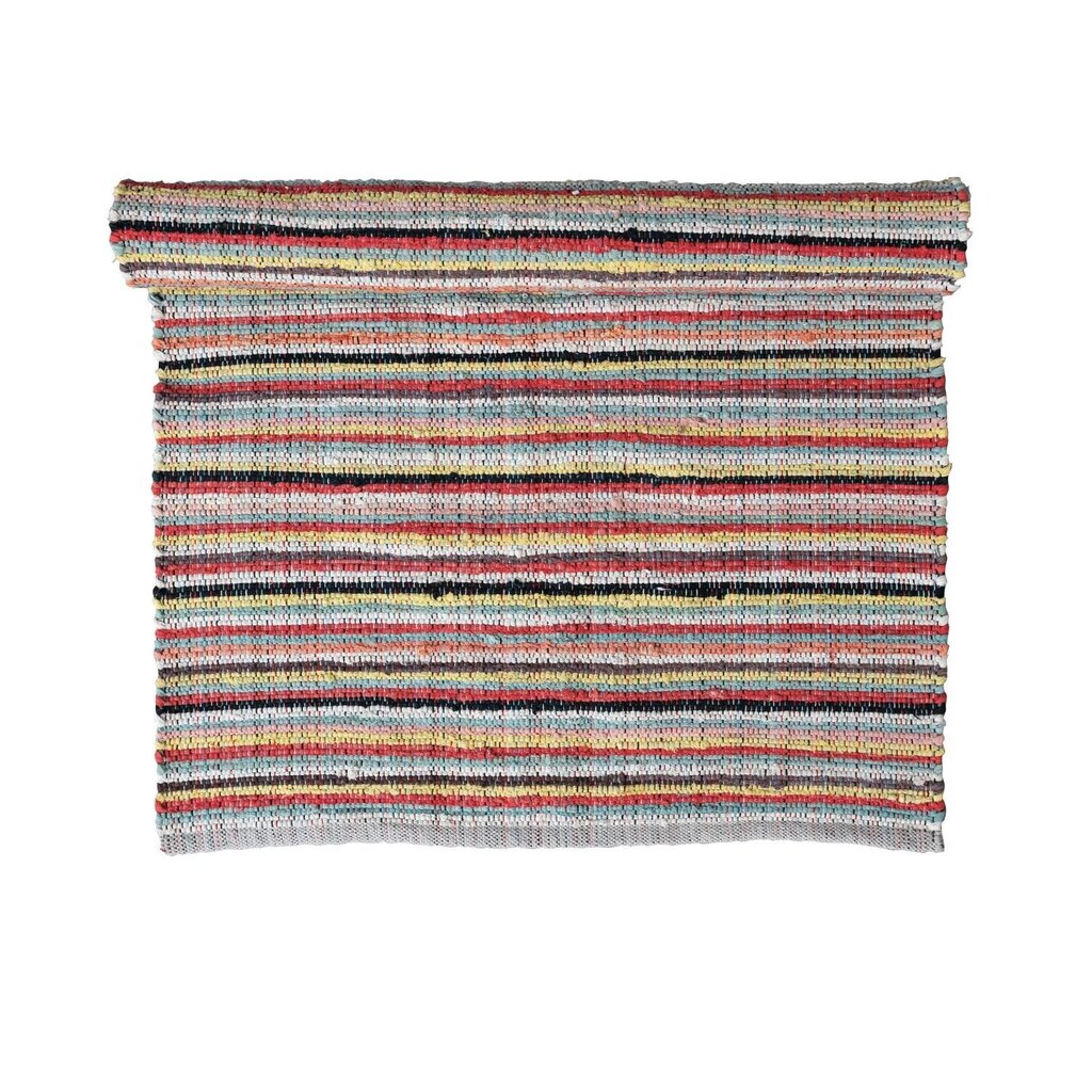 Striped Woven Floor Runner - 3'x8'