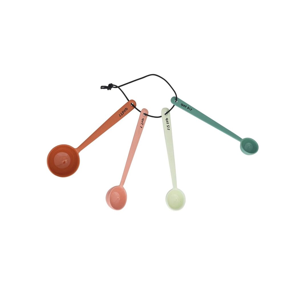 Colorful Enameled Measuring Spoons