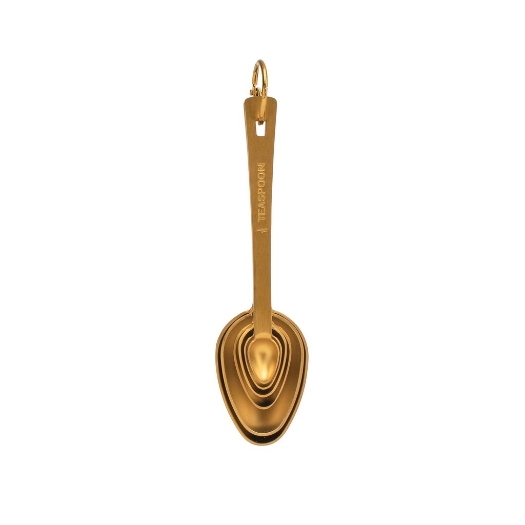 Gold Stainless Steel Measuring Spoons
