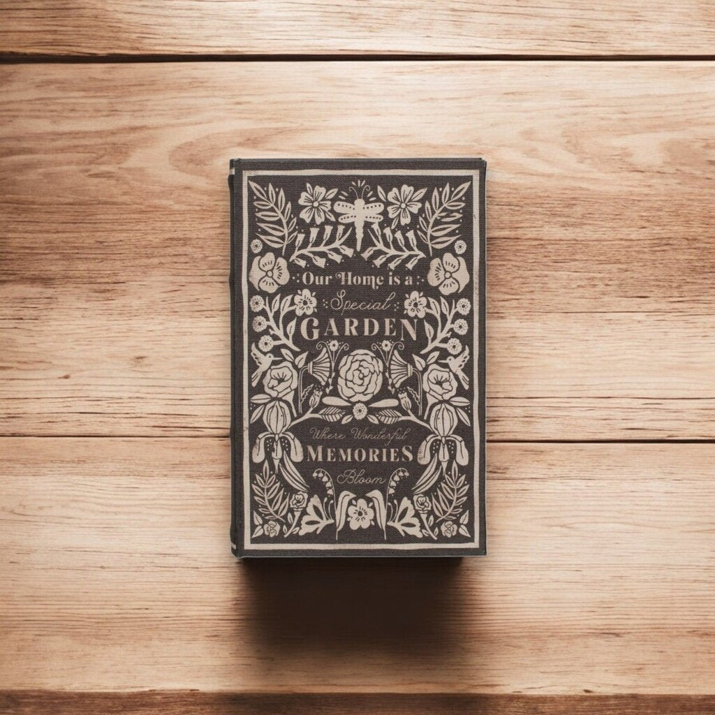 Canvas Book Storage Box