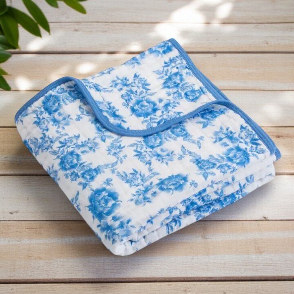 A Peony For Your Thoughts Toddler Quilt
