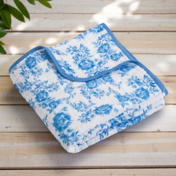 A Peony For Your Thoughts Toddler Quilt