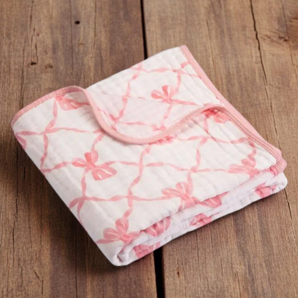 Beautiful Bows Toddler Quilt