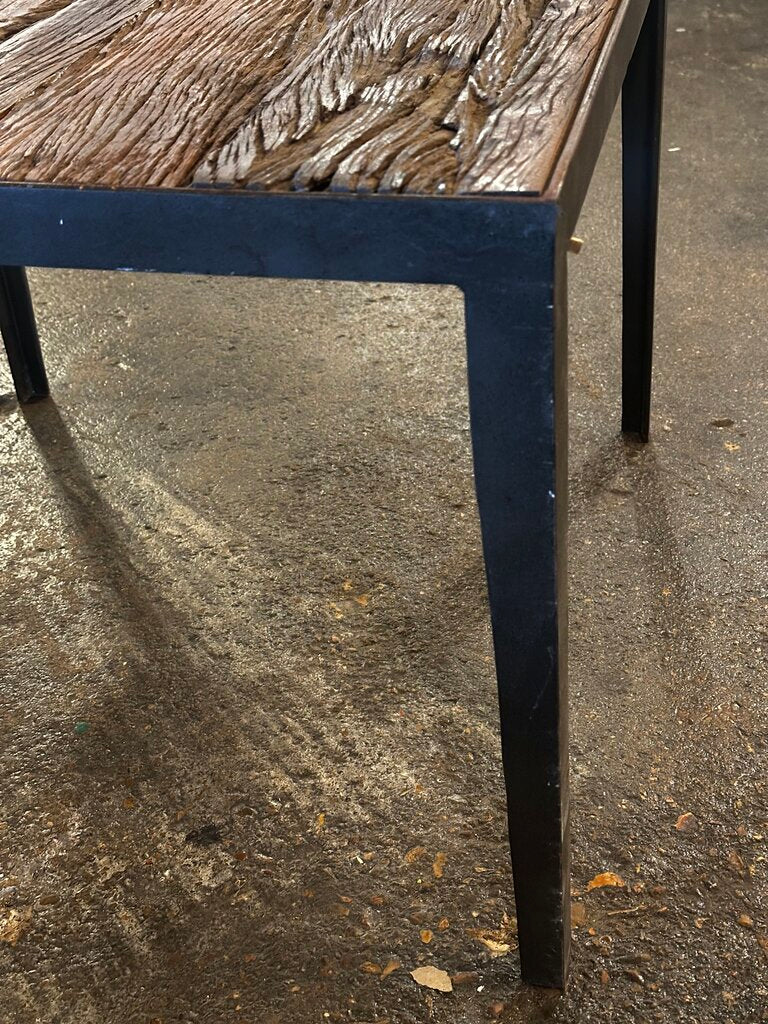 Iron + Wood Coffee Table