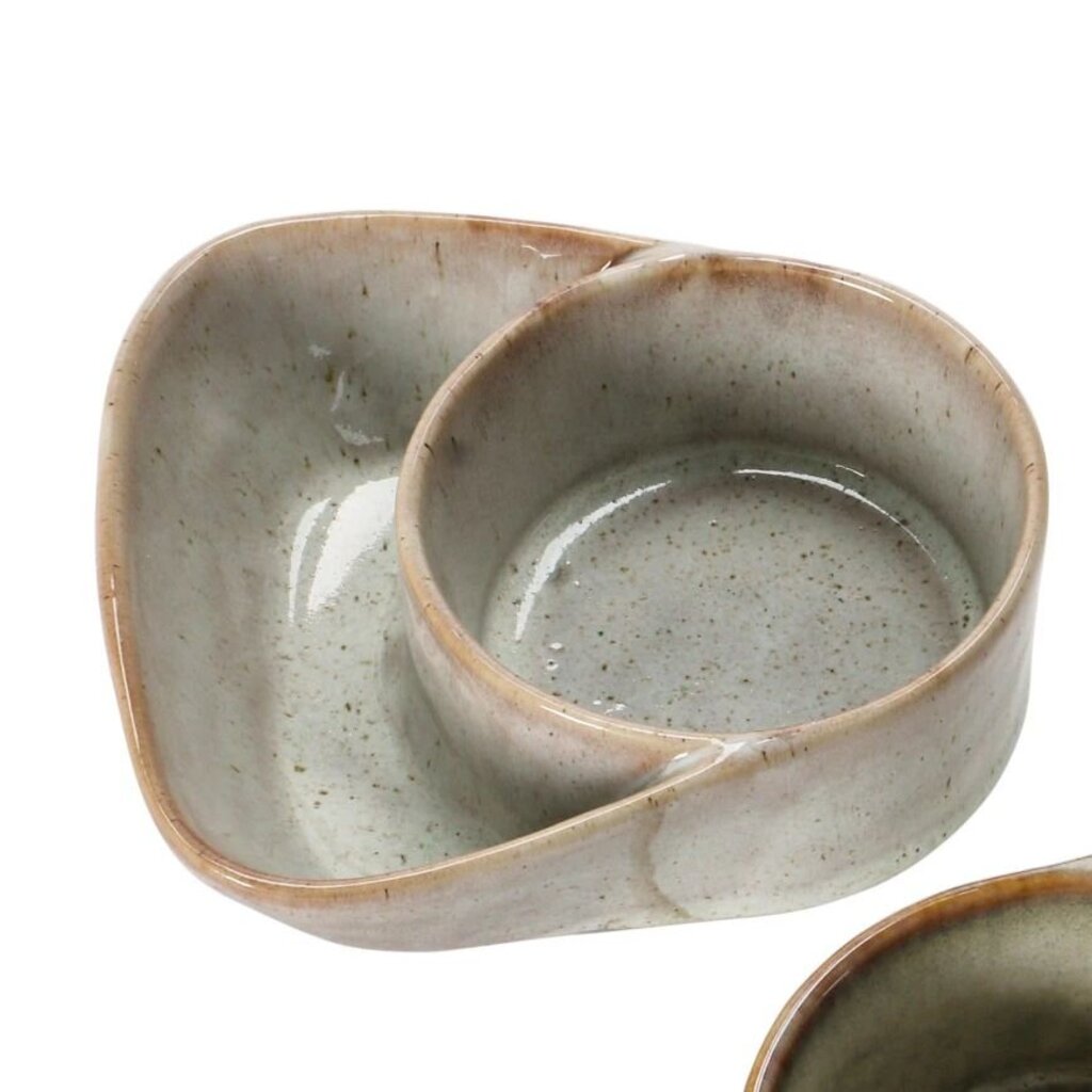 Stoneware Soup & Cracker Bowl