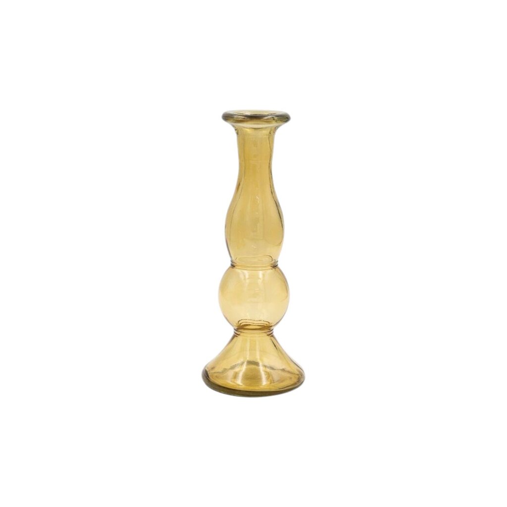 Recycled Glass Taper Candle Holder