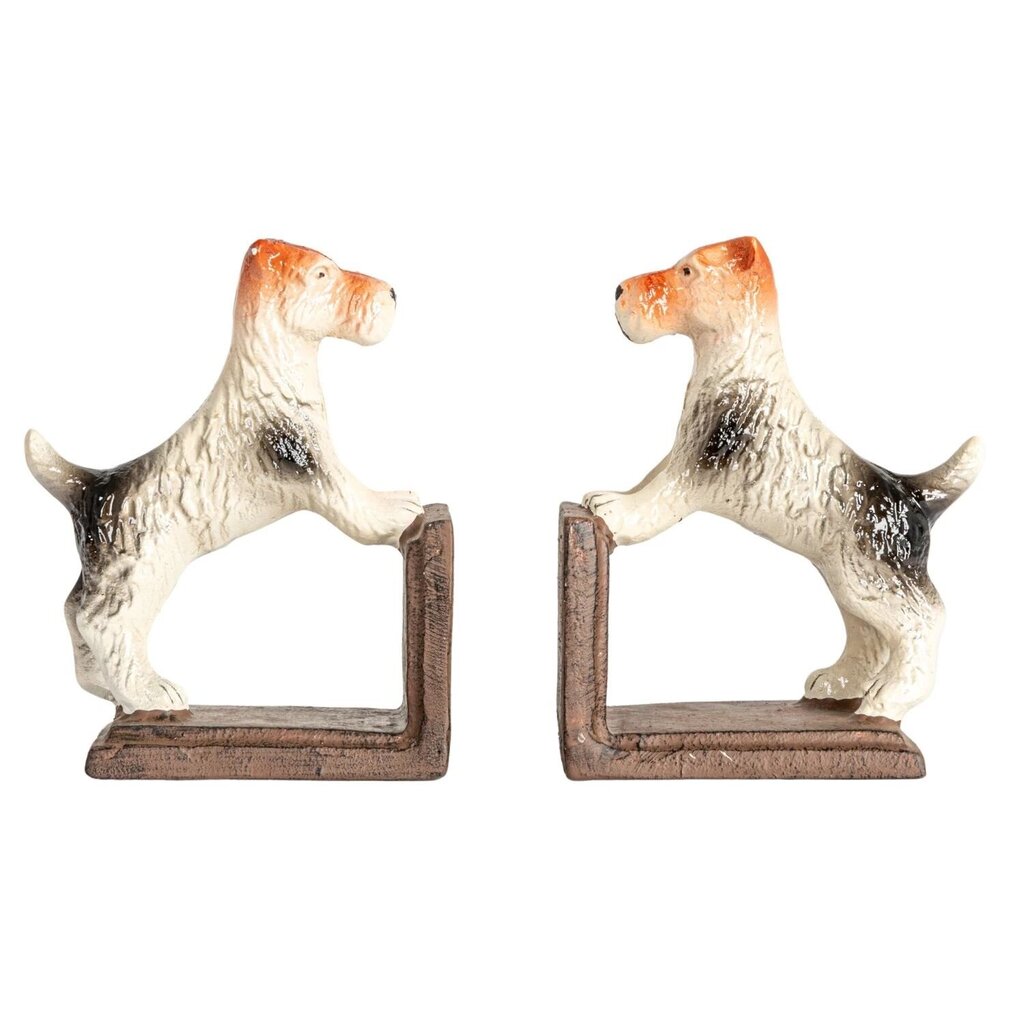 Cast Iron Jack Russel Terrier Bookends