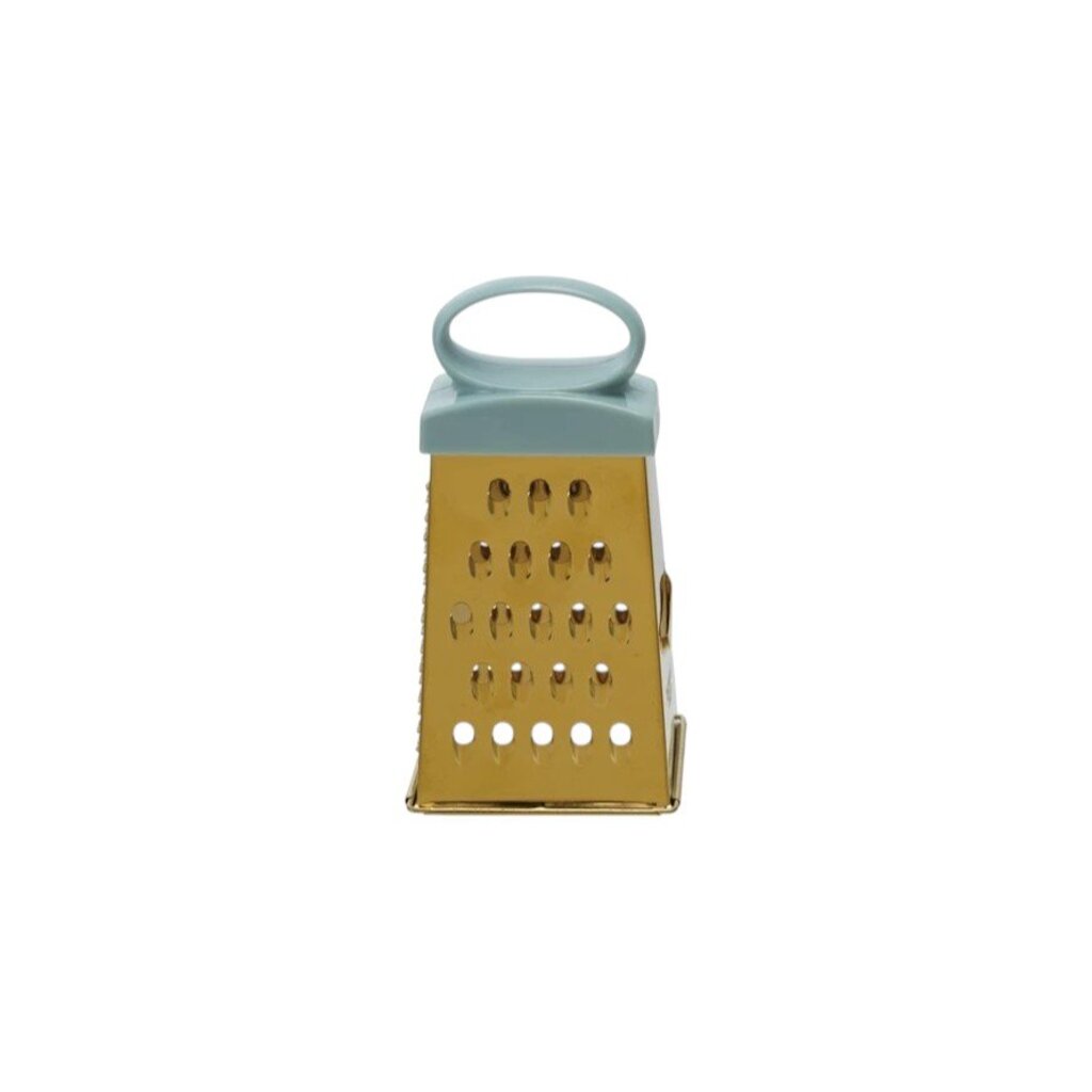 Mini 4 Sided Stainless Steel Grater + Handle