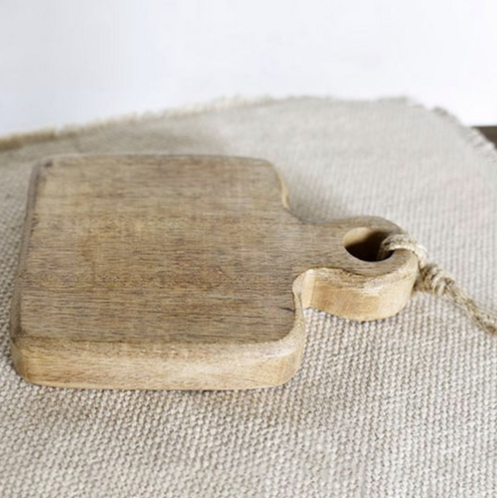 Small Square Wood Cutting Board