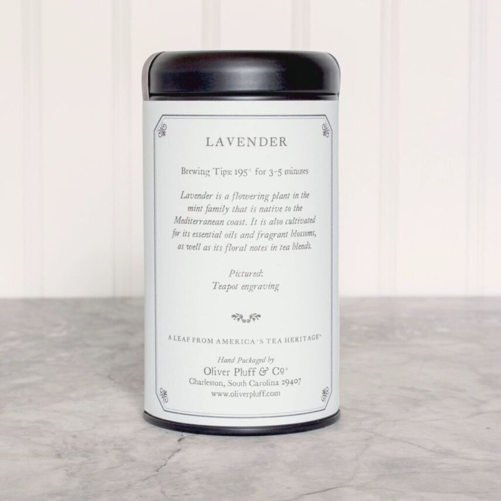 Lavender Tea Tin
