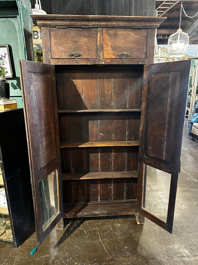 Amazing Wooden Double Sided Cabinet