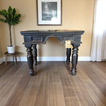 Black 2 Drawer Study Table