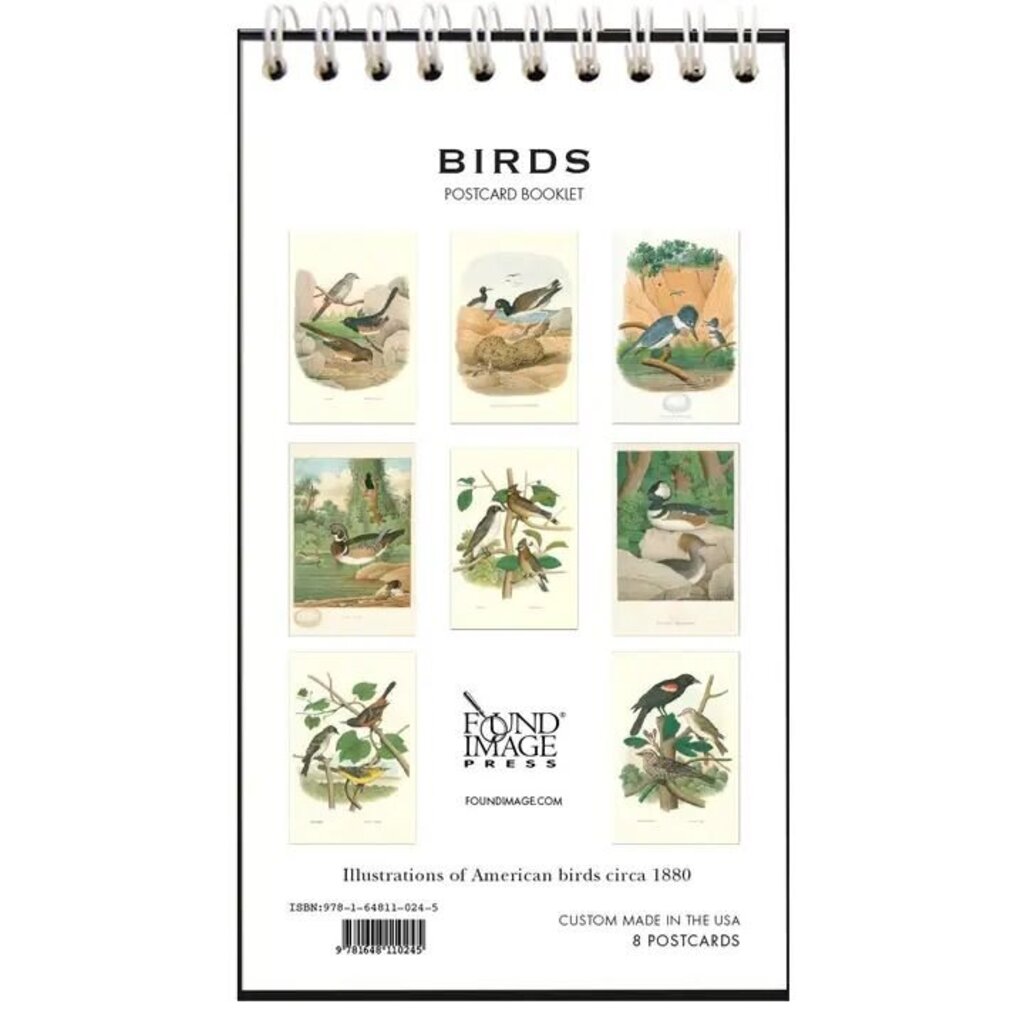 Birds Postcard Booklet