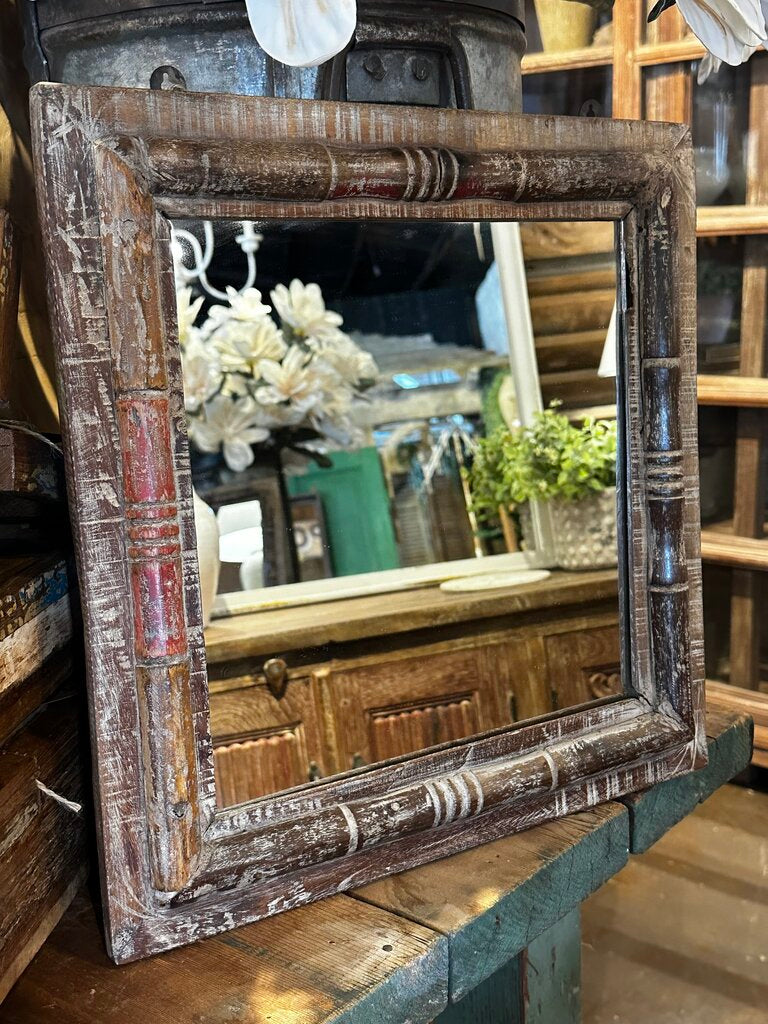 Recycled Wooden Mirror