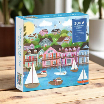 Harbor By The Sea- (300 Piece Puzzle)