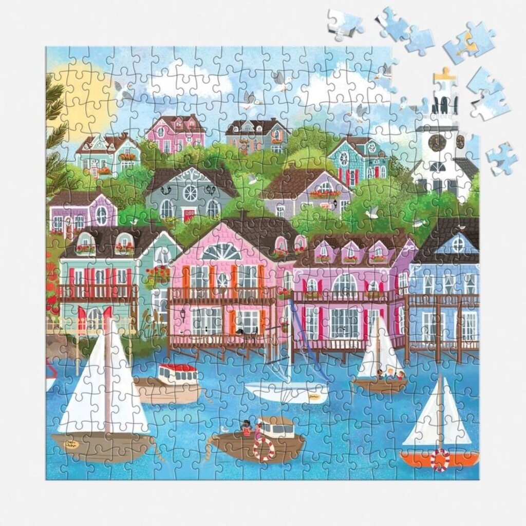 Harbor By The Sea- (300 Piece Puzzle)
