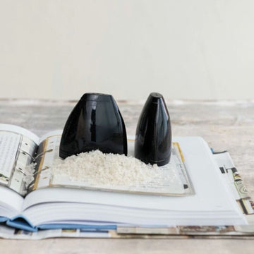 Natural Horn S&P Shaker SET