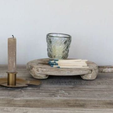 Hand-Blown Glass Tealight/Votive Holder
