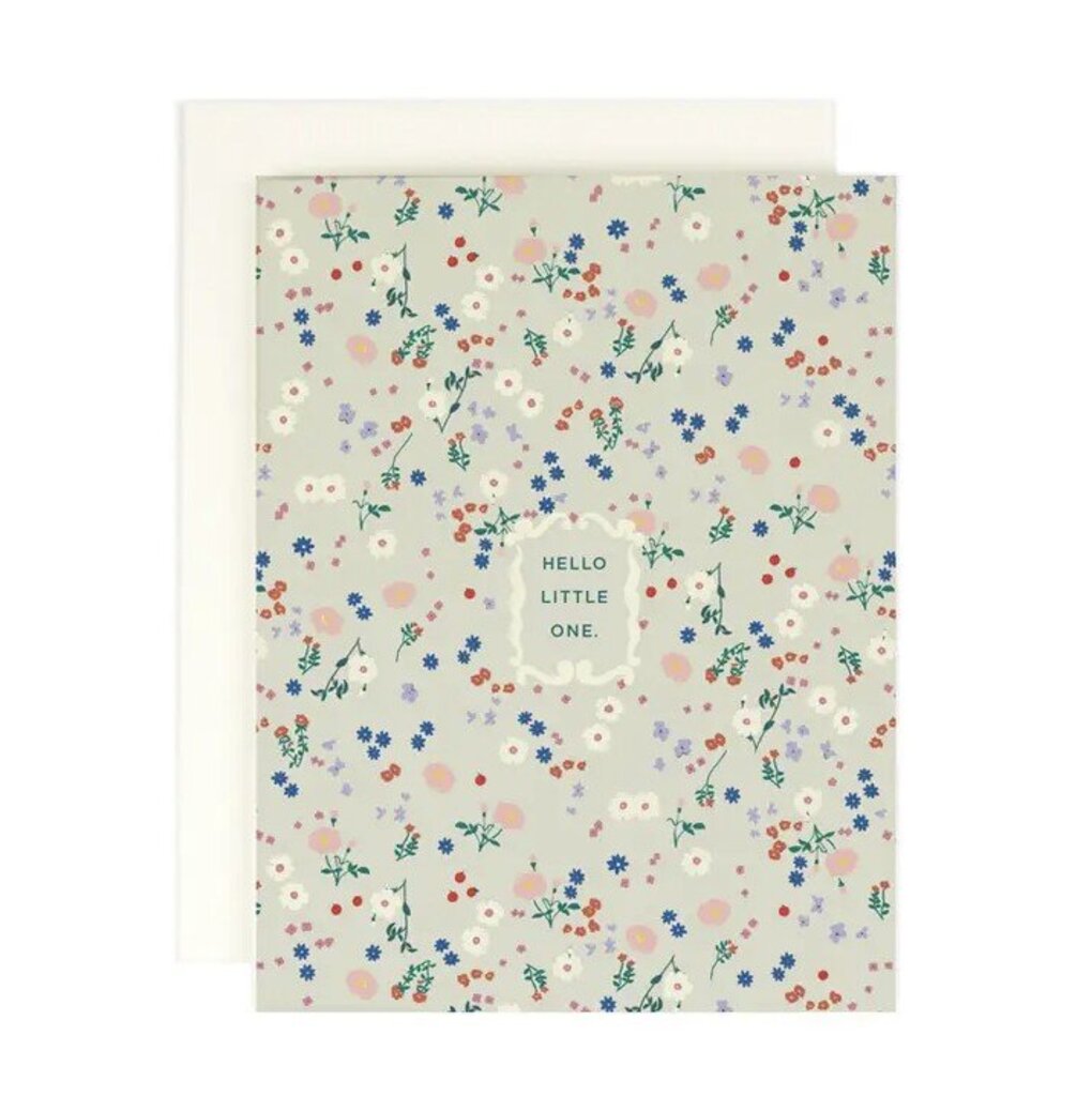 Hello Little One Greeting Card