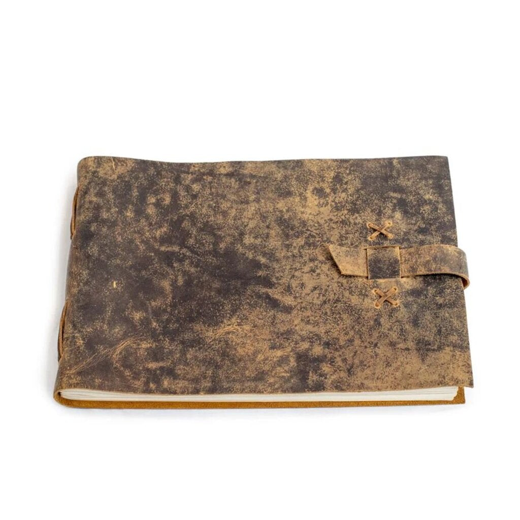 Distressed Leather Journal/Guest Book