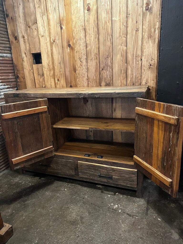 Gorgeous Rough Wood Cabinet