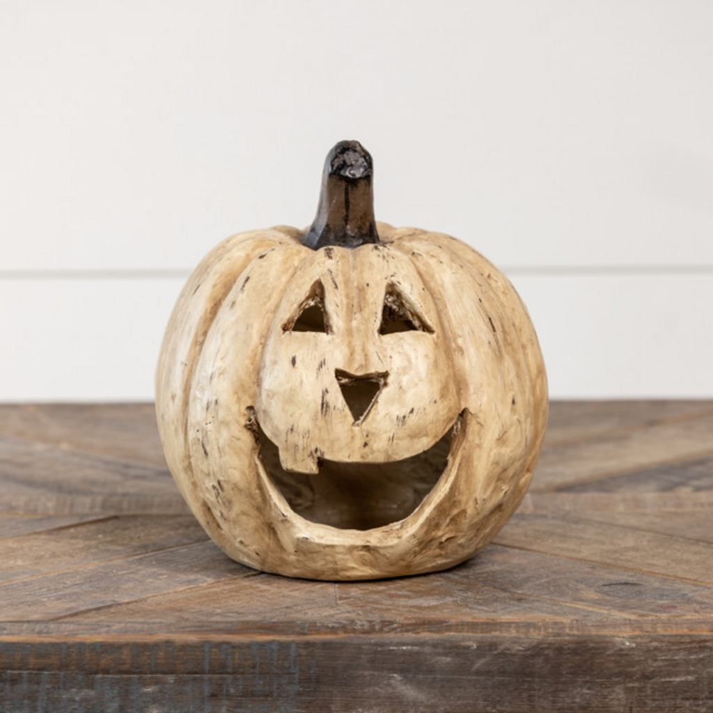 White Big Mouth Pumpkin
