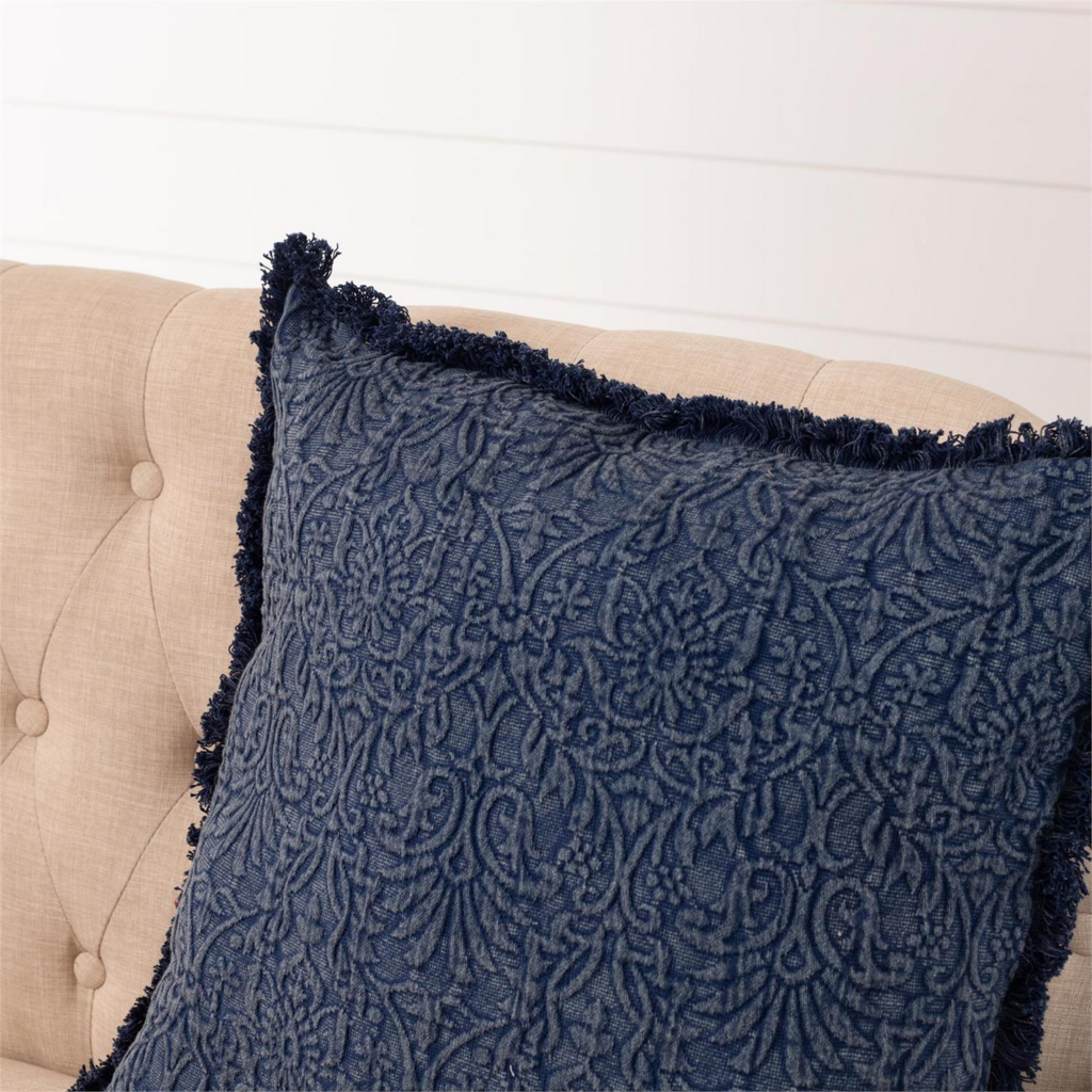 Gorgeous Medallion Indigo Pillow