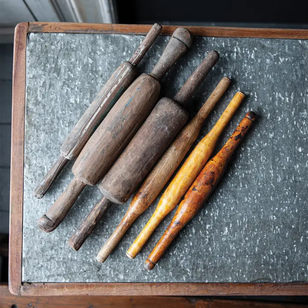 Found Wood Chapati Roller