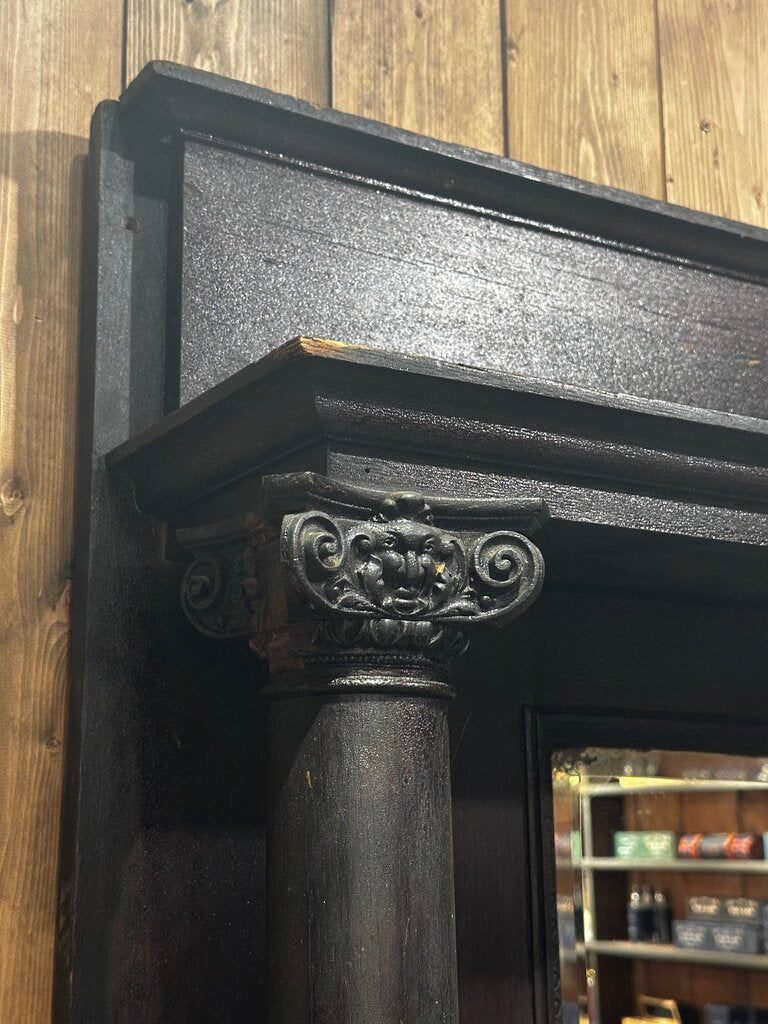 Stunning Mantel + Mirror