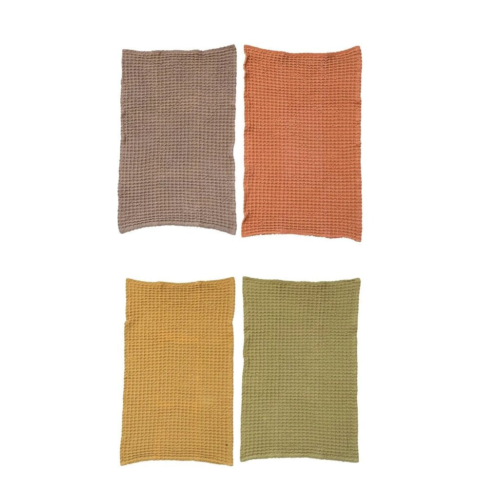 Stonewashed Waffle Tea Towel