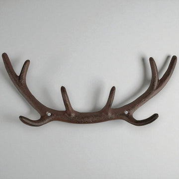 Cast Iron Antler Hook