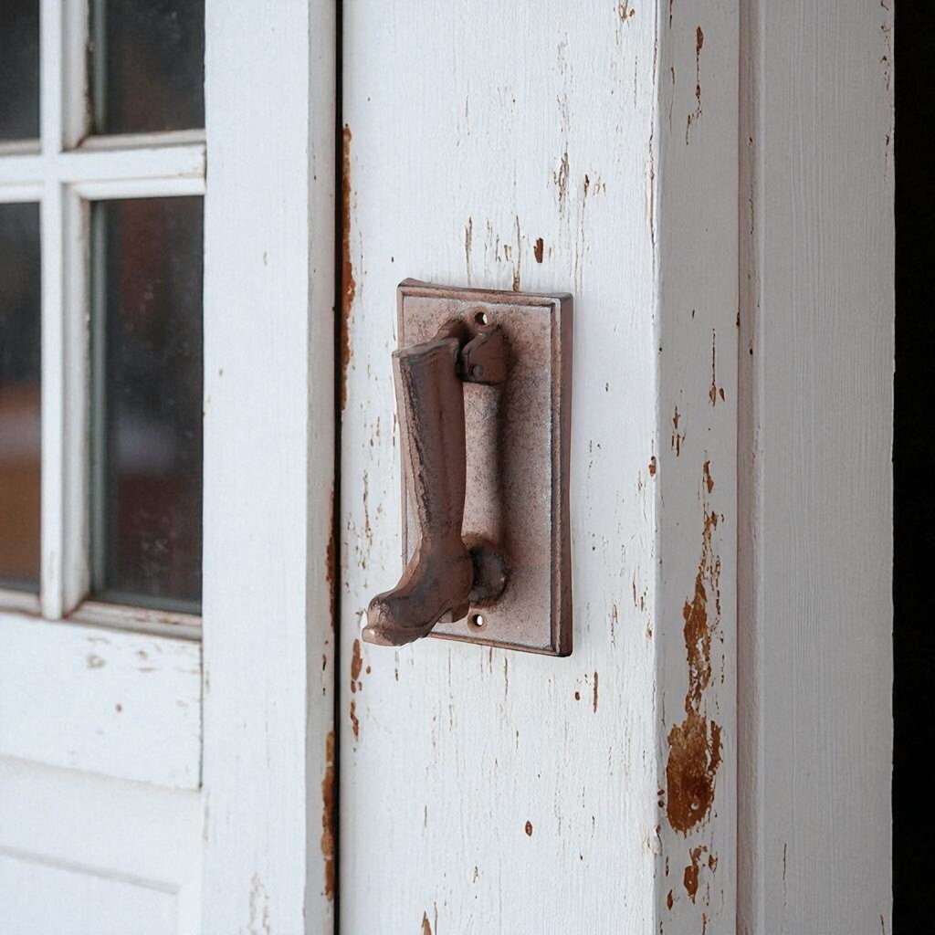 Iron Boot Door Knocker