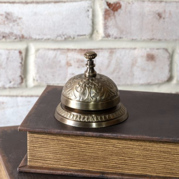 Striking Brass Service Bell