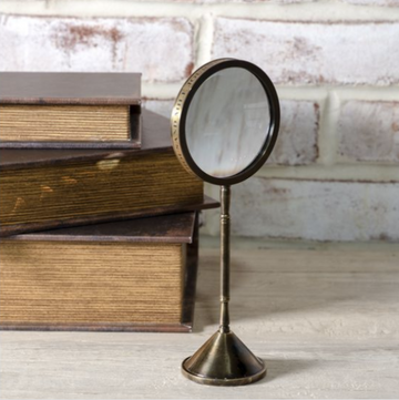 Antique Brass Magnifying Glass