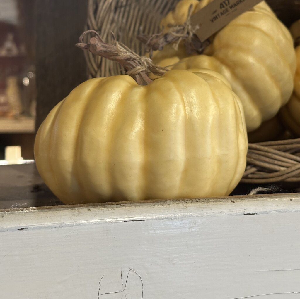 French Country Cream Pumpkin