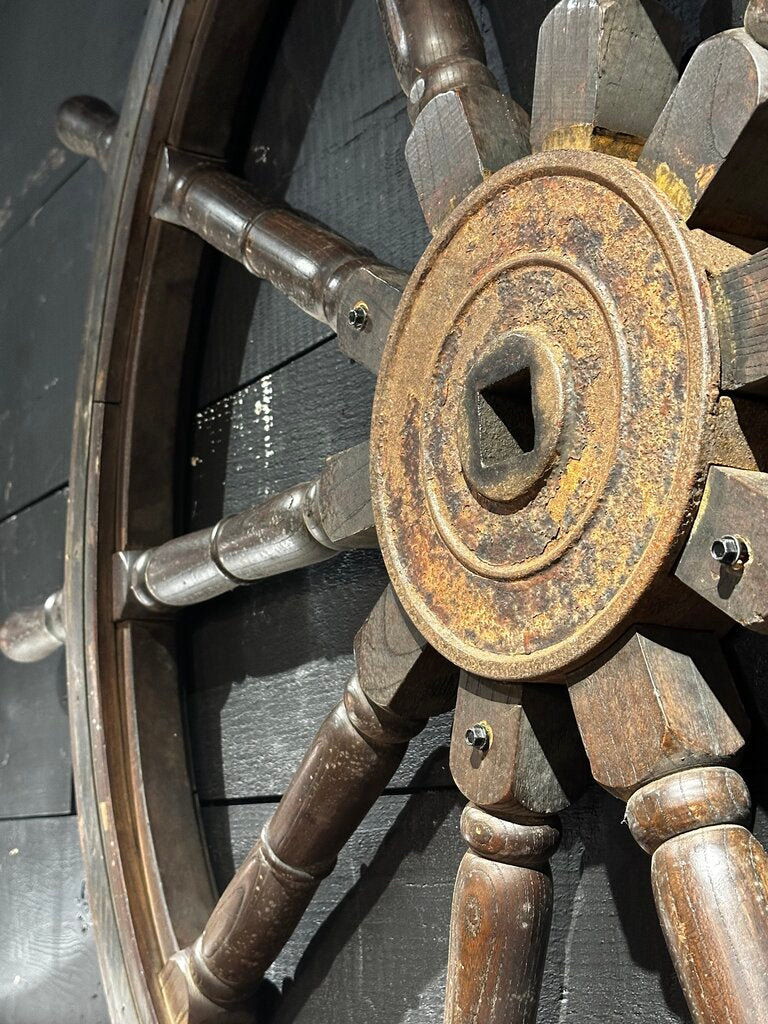 Sailorly Wood Ships Wheel