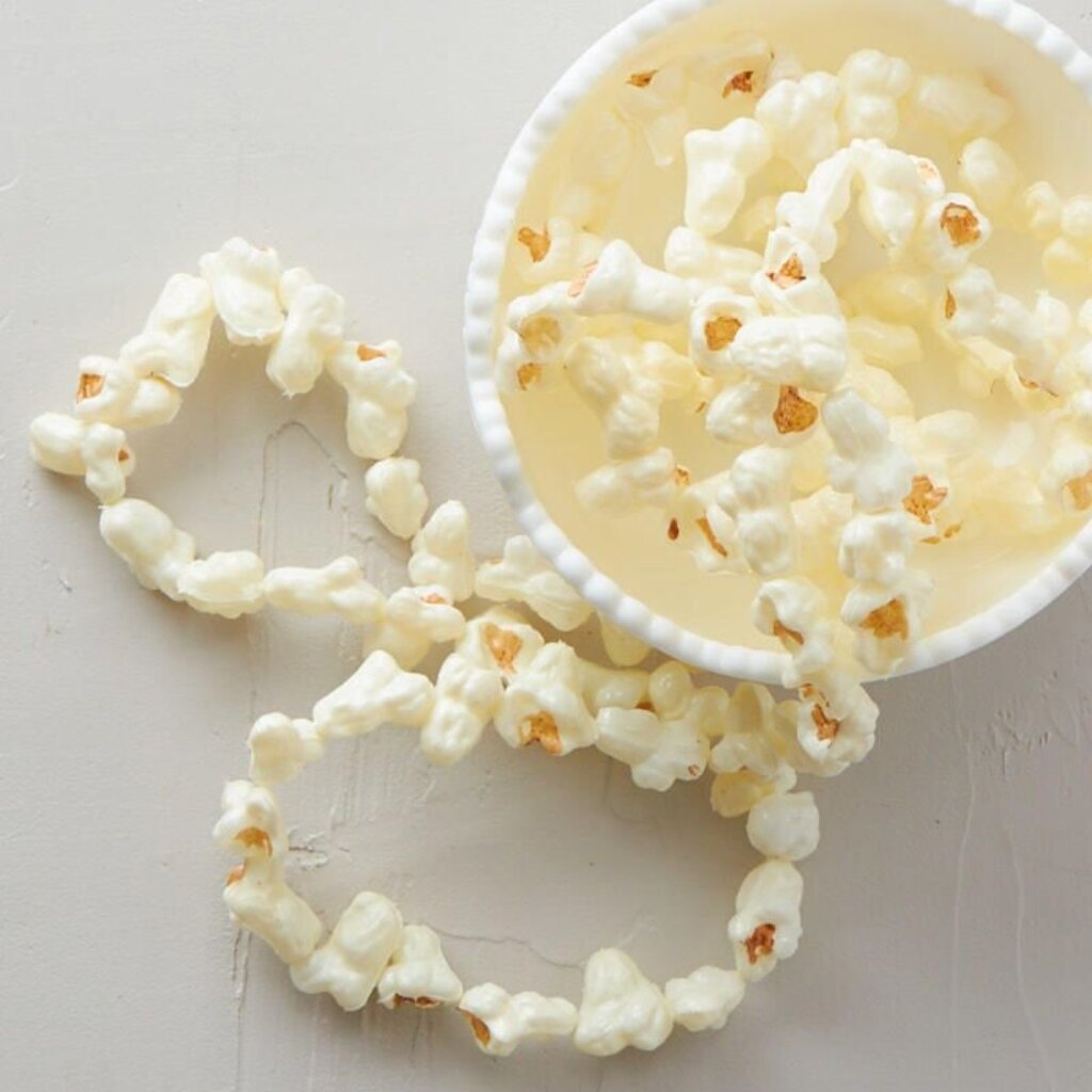 6' Old Fashioned Popcorn Garland