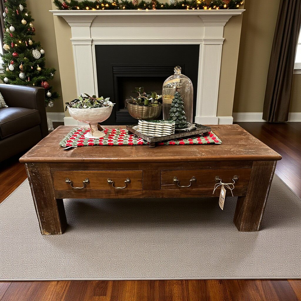 2-Drawer Coffee Table