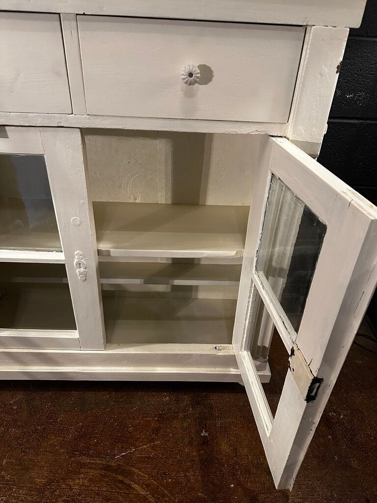 Beautiful White European Cabinet