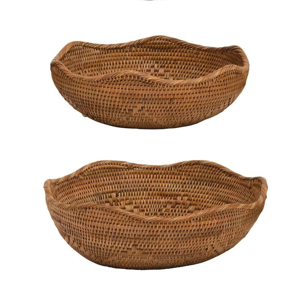 Beautiful Hand Woven Rattan Bowl
