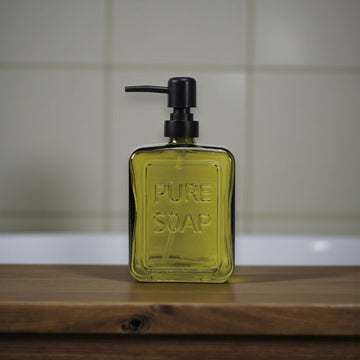 Stunning Olive "Pure Soap" Dispenser