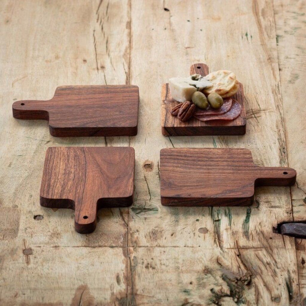 Wooden Charcuterie Sampler Board