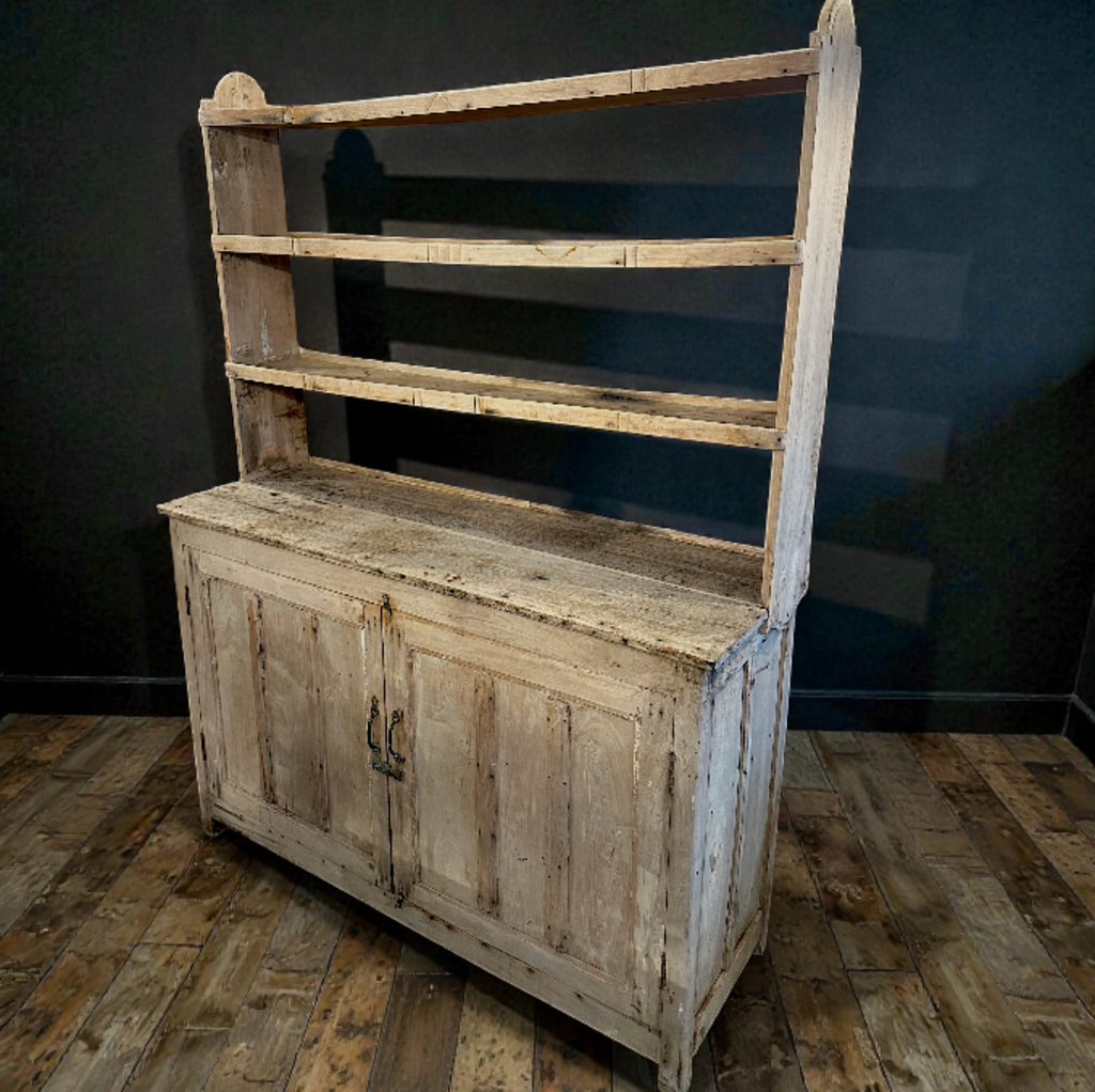 European White Wood Hutch