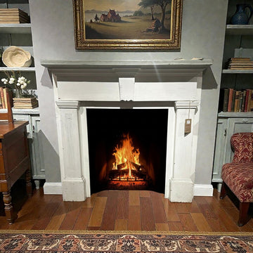 Beautiful White Mantel