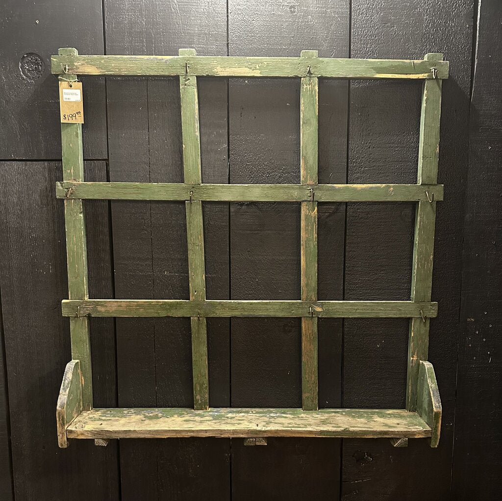 Authentic Green European Wall Hooks