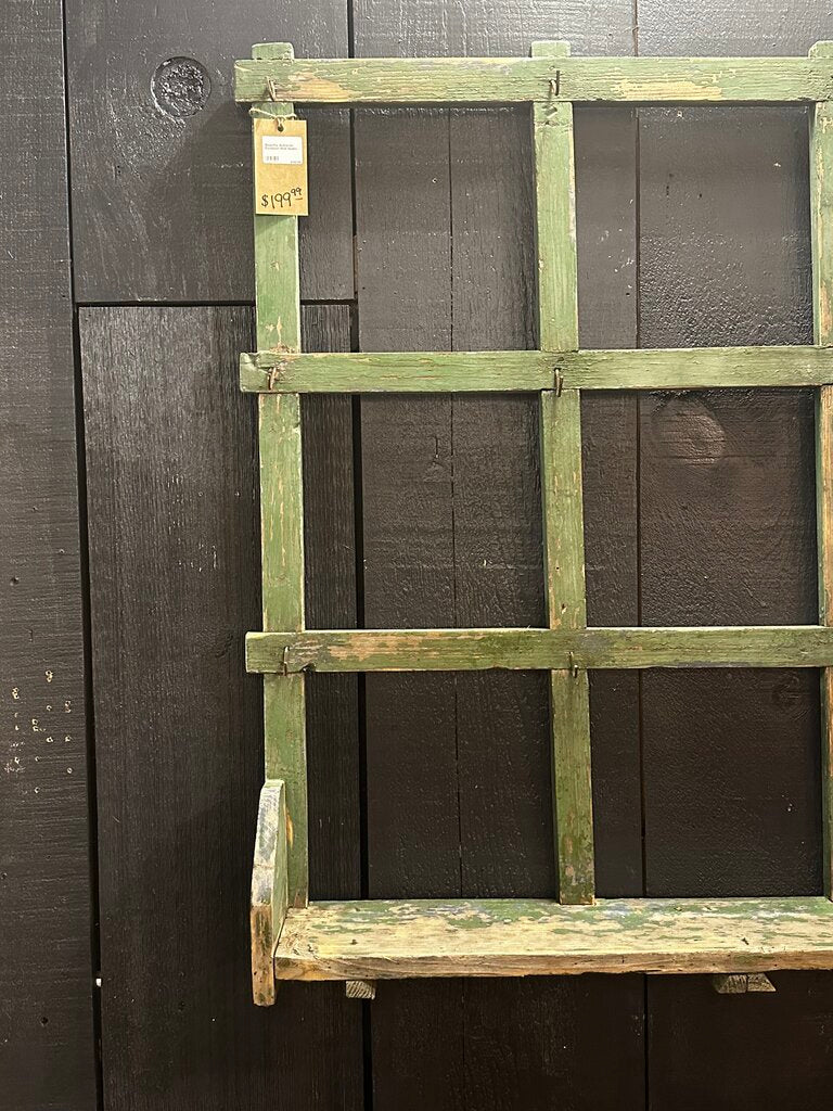 Authentic Green European Wall Hooks