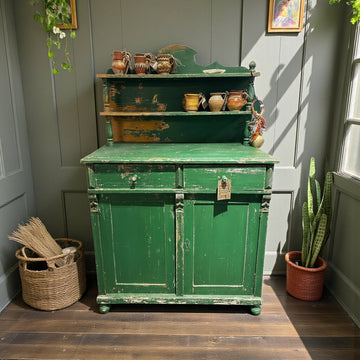Beautiful Green Etagere