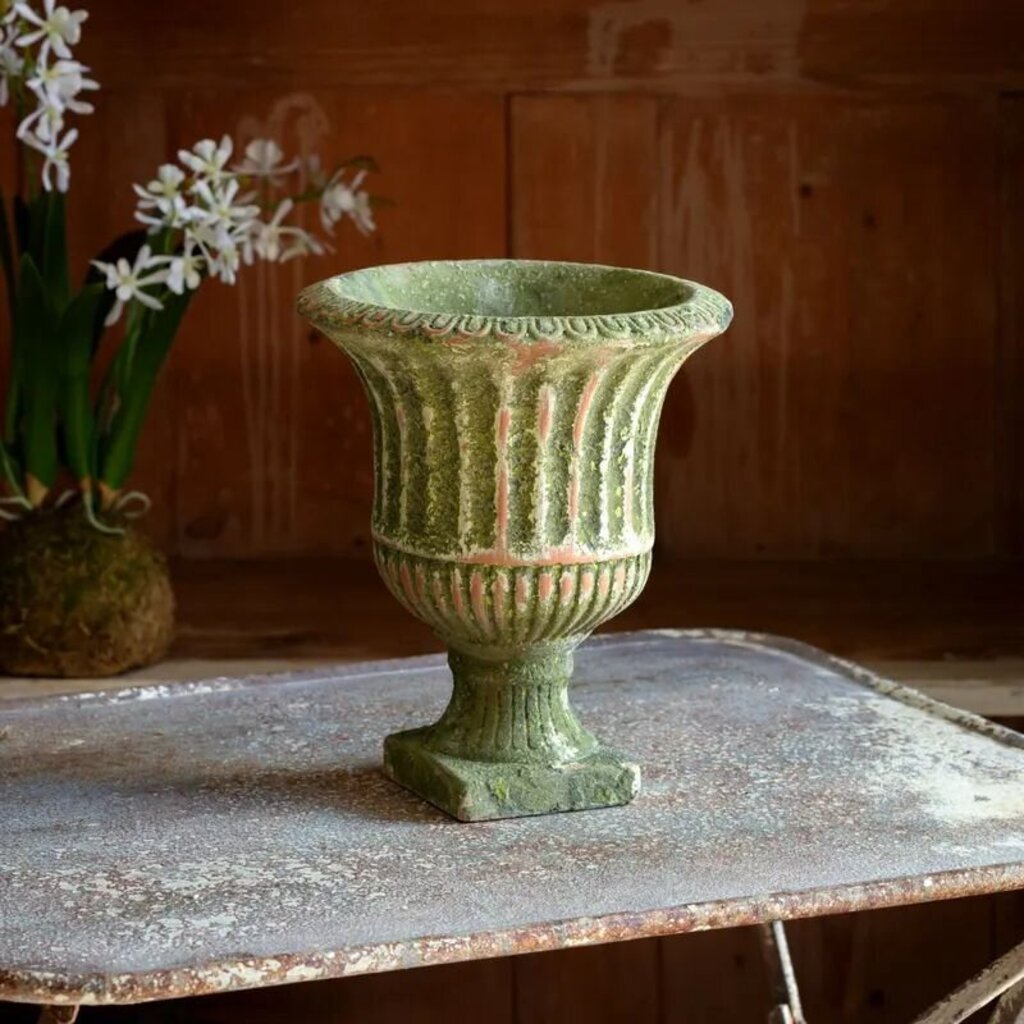 Beautiful Aged Garden Urn