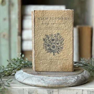 Decorative "Wild Flowers" Book/Journal